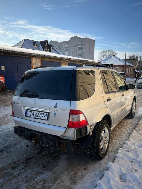 Mercedes W163 ML (1997-2001-2005)