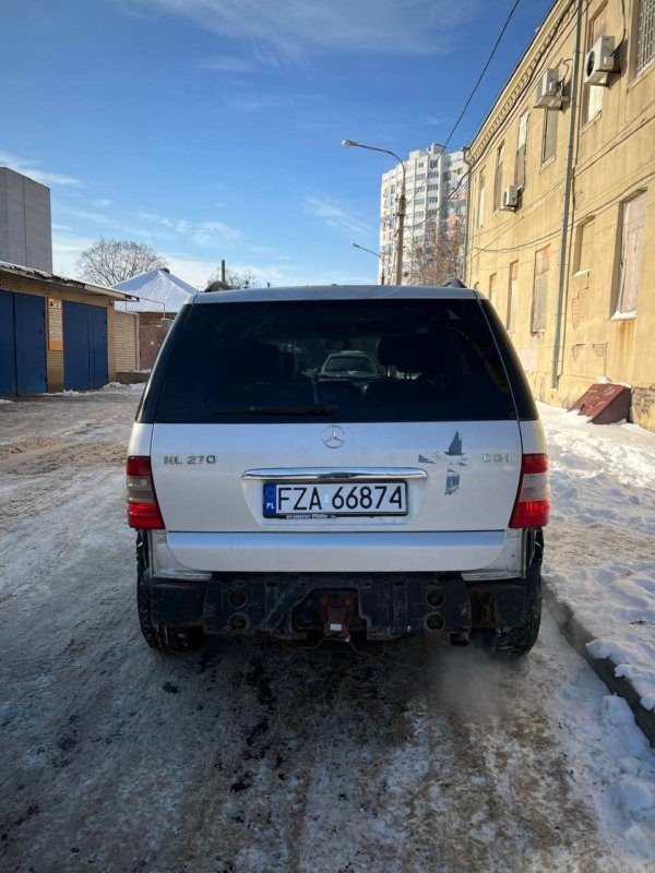Mercedes W163 ML (1997-2001-2005)