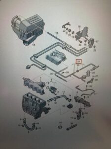 Трубка EGR