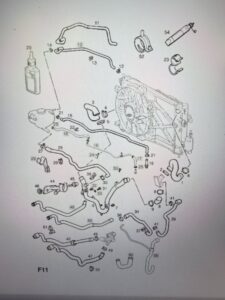 Шланг розширювального бачка